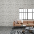 Pannelli Murali 3D con Design Mattoni Grigio Chiaro 11 pz EPS