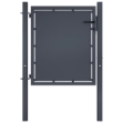Cancello per Giardino in Acciaio 100x100cm Antracite