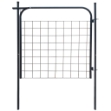 Recinzione da Giardino 100x100 cm Antracite
