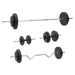 Set Bilanciere e Manubri con Dischi 60 kg