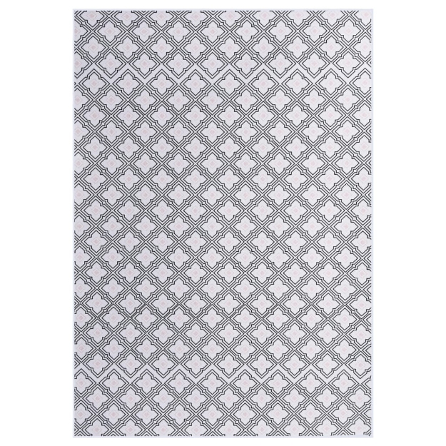 Tappeto Stampato Multicolore 160x230 cm in Tessuto