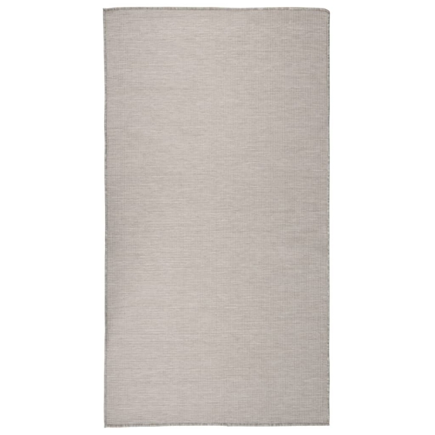 Tappeto da Esterni a Tessitura Piatta 80x150 cm Tortora