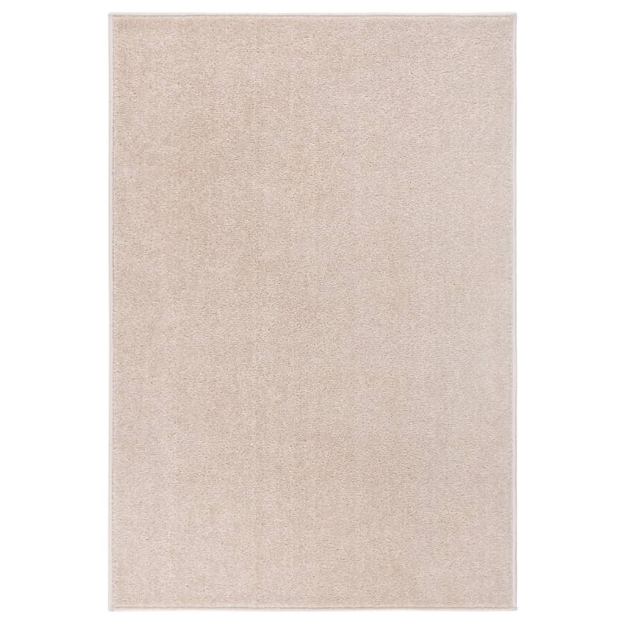 Tappeto a Pelo Corto 200x290 cm Beige Scuro