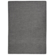 Tappeto da Esterni a Tessitura Piatta 200x280 cm Grigio