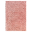 Tappeto Shaggy a Pelo Lungo Rosa 160x230 cm 50 mm
