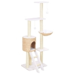 Albero per Gatti con Tiragraffi in Sisal Seagrass