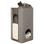 Jack and Vanilla Torre Tiragraffi per Gatti Molly 38x38x73 cm Grigia