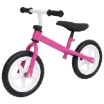Bicicletta Senza Pedali con Ruote da 9,5 Pollici Rosa