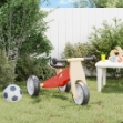 Bicicletta Senza Pedali per Bambini 2 in 1 Rossa