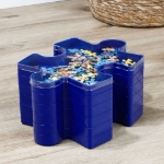 HI Vassoio Ordinamento Puzzle 21,5 cm Blu