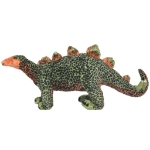 Dinosauro Stegosaurus in Peluche in Piedi Verde e Arancione XXL