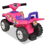 Cavalcabile ATV per Bambini Rosa e Viola con Suoni e Luci