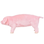 Maialino in Peluche in Piedi Rosa XXL