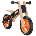 Bicicletta Senza Pedali per Bambini Arancione Stampato