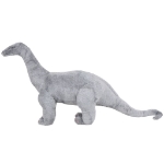 Dinosauro Brachiosaurus in Peluche in Piedi Grigio XXL