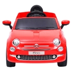 Auto Elettrica per Bambini Fiat 500 Rossa