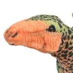 Dinosauro Stegosaurus in Peluche in Piedi Verde e Arancione XXL