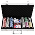 Set di Fiches da Poker 300 pz 11,5 g