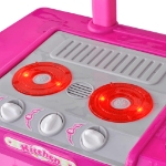 Cucina Giocattolo per Bambini con Effetti Luce/Suoni Rosa