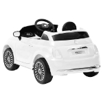 Auto Elettrica per Bambini Fiat 500 Bianca
