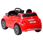 Auto Elettrica per Bambini Fiat 500 Rossa