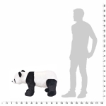 Panda in Peluche in Piedi Nero e Bianco XXL