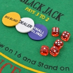 Set da Poker/Blackjack con 600 Chips Laser Alluminio