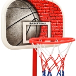 Set Gioco da Basket Portatile Regolabile 138,5-166 cm