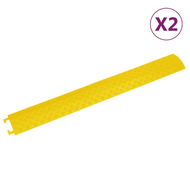 Rampe di Protezione Cavi 2pz 98,5 cm gialla