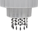 Lampadario Lampada da Soffitto in Cristallo Bianco