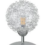 Lampada da Soffitto con Paralumi in Rete per 5 Luci LED G9
