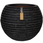 Capi Vaso a Sfera Nature Row 40x32 cm Antracite KRWZ270