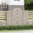 Cesti Gabbioni ad Arco 11 pz 200x50x160/180 cm Ferro Zincato
