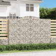 Cesti Gabbioni ad Arco 5 pz 300x50x200/220 cm Ferro Zincato