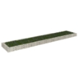 Gabbione Letto Rialzato in Acciaio Zincato 500x100x20 cm