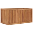 Letto Rialzato 100x50x50 cm in Legno Massello di Teak