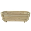 Letto Rialzato da Giardino 100x40x31 cm in Legno di Pino Impregnato