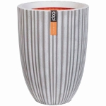 Capi Vaso Urban Tube Elegante Basso 55x73 cm Avorio PKIVT785