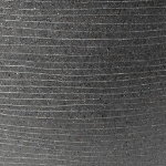Capi Vaso per Piante Arc Granite Conico Basso 60x48 cm Antracite
