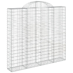 Cesti Gabbioni ad Arco 5 pz 200x50x180/200 cm Ferro Zincato