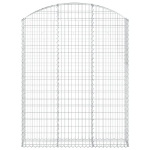 Cesto Gabbione ad Arco 150x30x180/200 cm Ferro Zincato