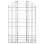 Cesto Gabbione ad Arco 150x30x200/220 cm Ferro Zincato