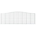 Cesto Gabbione ad Arco 400x50x120/140 cm Ferro Zincato