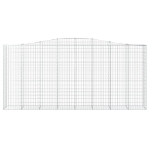 Cesto Gabbione ad Arco 400x50x180/200 cm Ferro Zincato