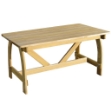 Tavolo da Giardino 150x74x75 cm in Legno di Pino Impregnato