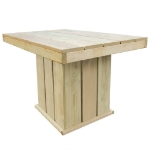 Tavolo da Giardino 110x75x74 cm Legno di Pino Impregnato