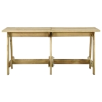 Tavolo da Giardino 160x74x75 cm in Legno di Pino Impregnato