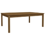 Tavolo da Giardino Miele 121x82,5x45 cm Legno Massello di Pino