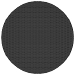 Tavolo da Giardino Nero 70x70x73 cm in Polyrattan