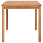 Tavolo da Pranzo da Giardino 140x80x77 cm in Massello di Teak